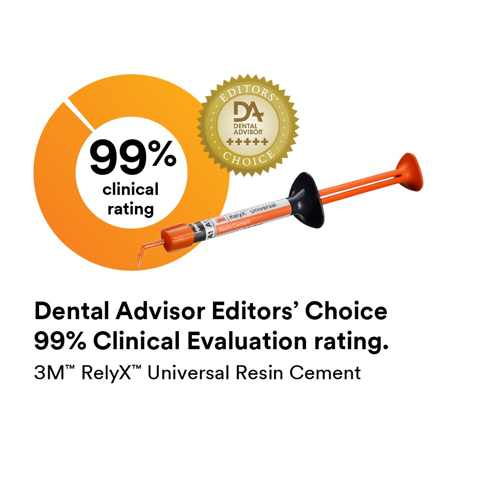 3M RelyX Universal Resin Automix Cement Translucent Refill Ea thumbnail 9