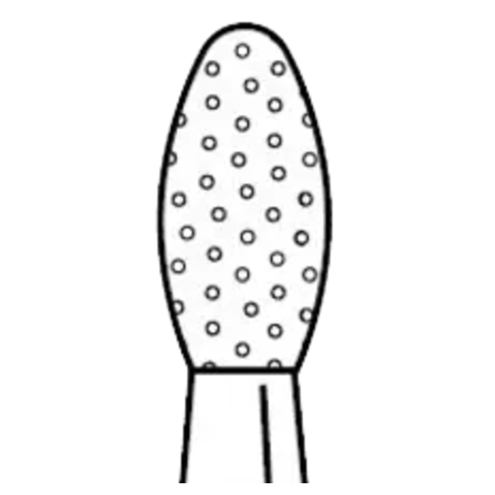 Two Striper Diamond Burs, FG, KS Cylinder, Egg, 287.4, 2.3 mm, Coarse, Green, 5/Pk, 2015981 thumbnail 9