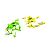 FenderMate Prime Value Pack Short Neon Yellow 100/Pk