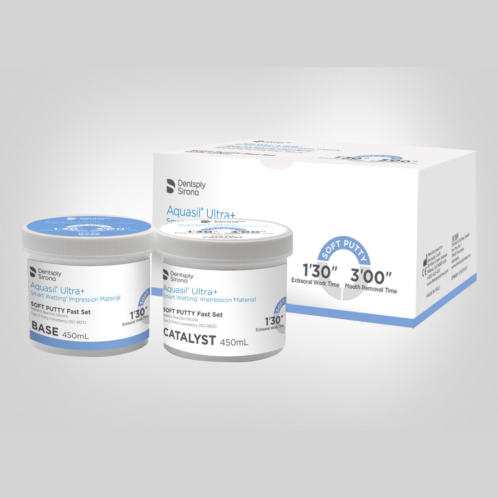 Aquasil Ultra+ Soft Putty Fast Set 2x450mL thumbnail 7