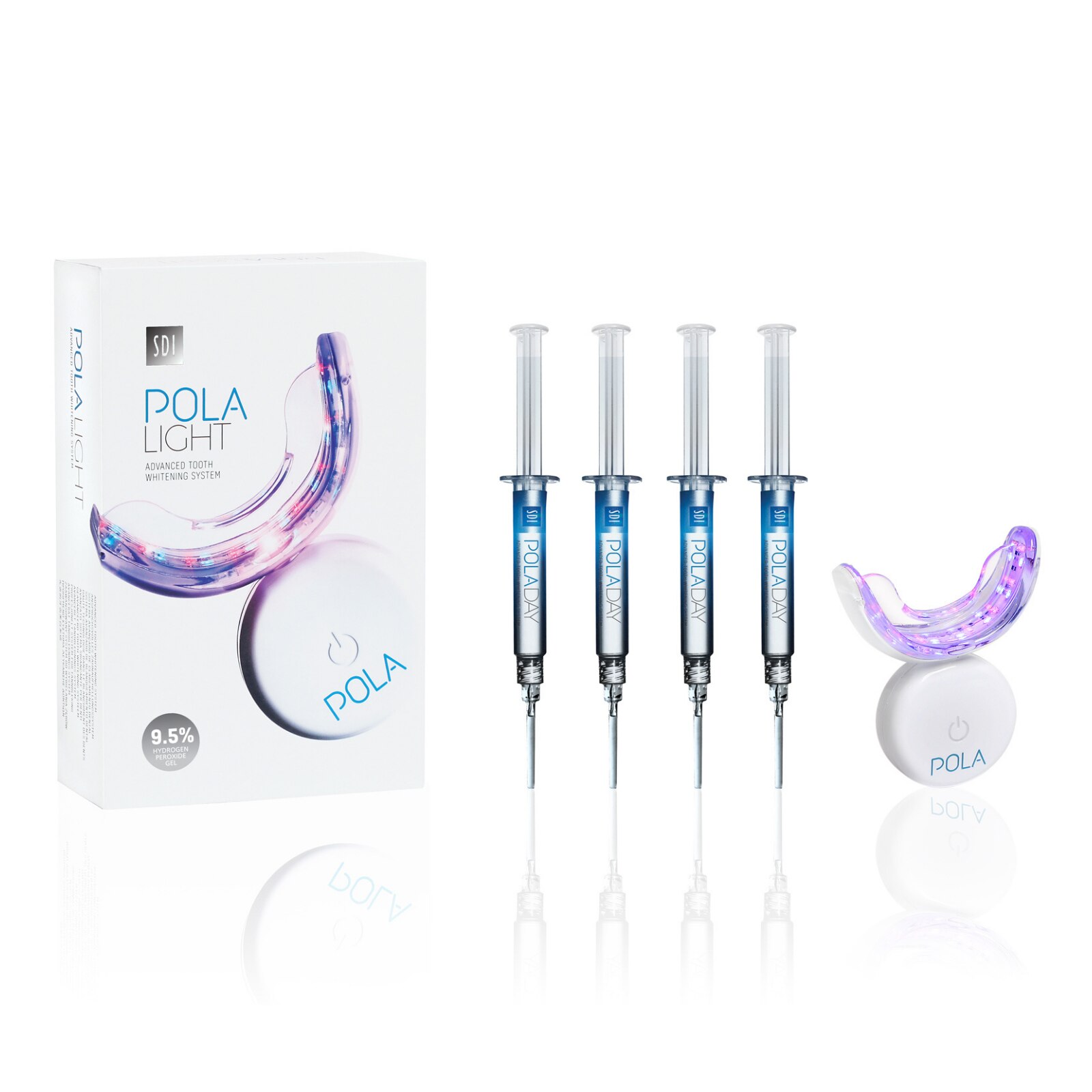 Pola Light Take Home Tooth Whitening System Kit 9.5% Hydrogen Peroxide Ea thumbnail 5
