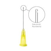 OptiProbe Needle Tips 27ga Side-Port Yellow 100/Pk