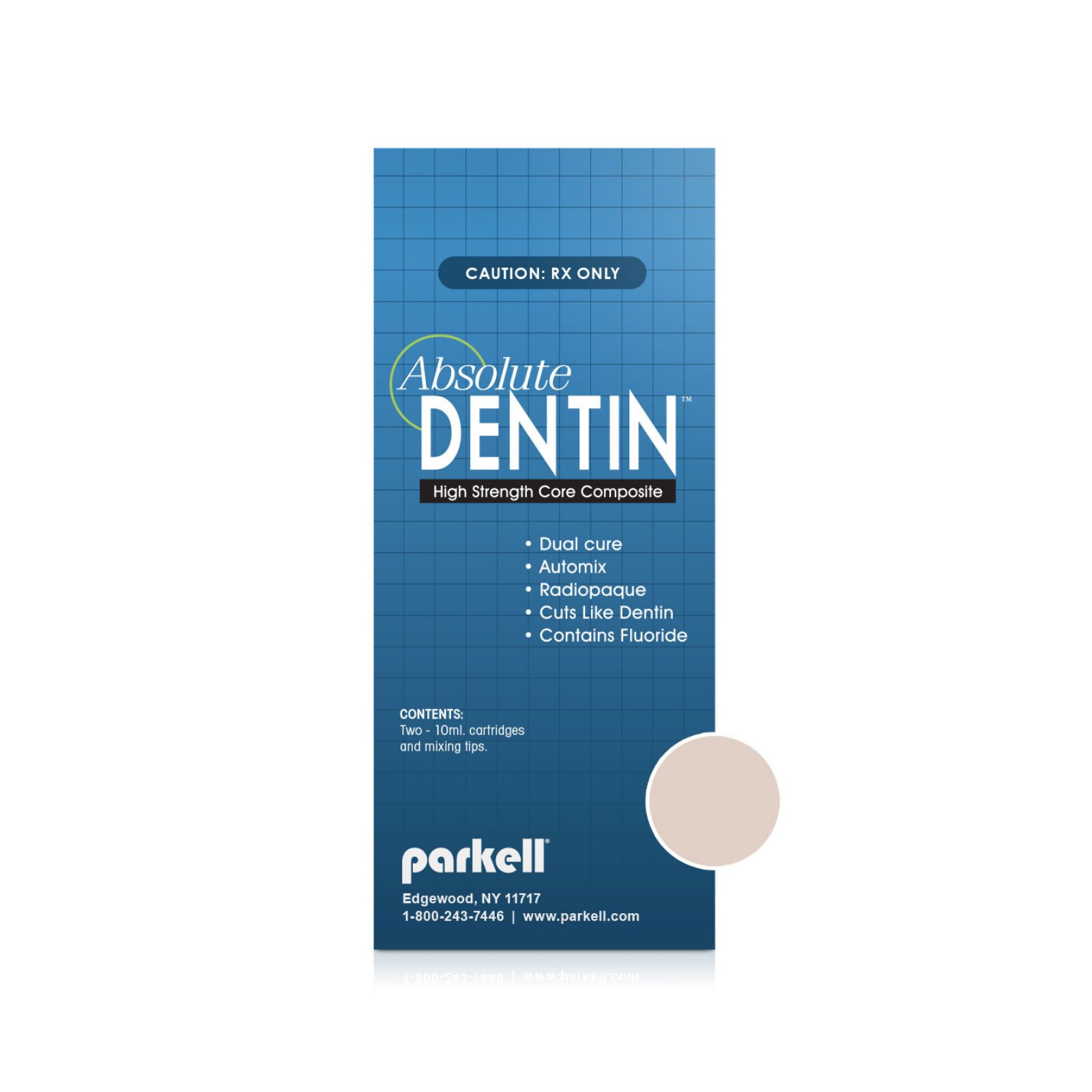 10ml. Tooth Shade Absolute Dentinâ„¢ (2 Cartridges; 20ml. Total), S305 product image