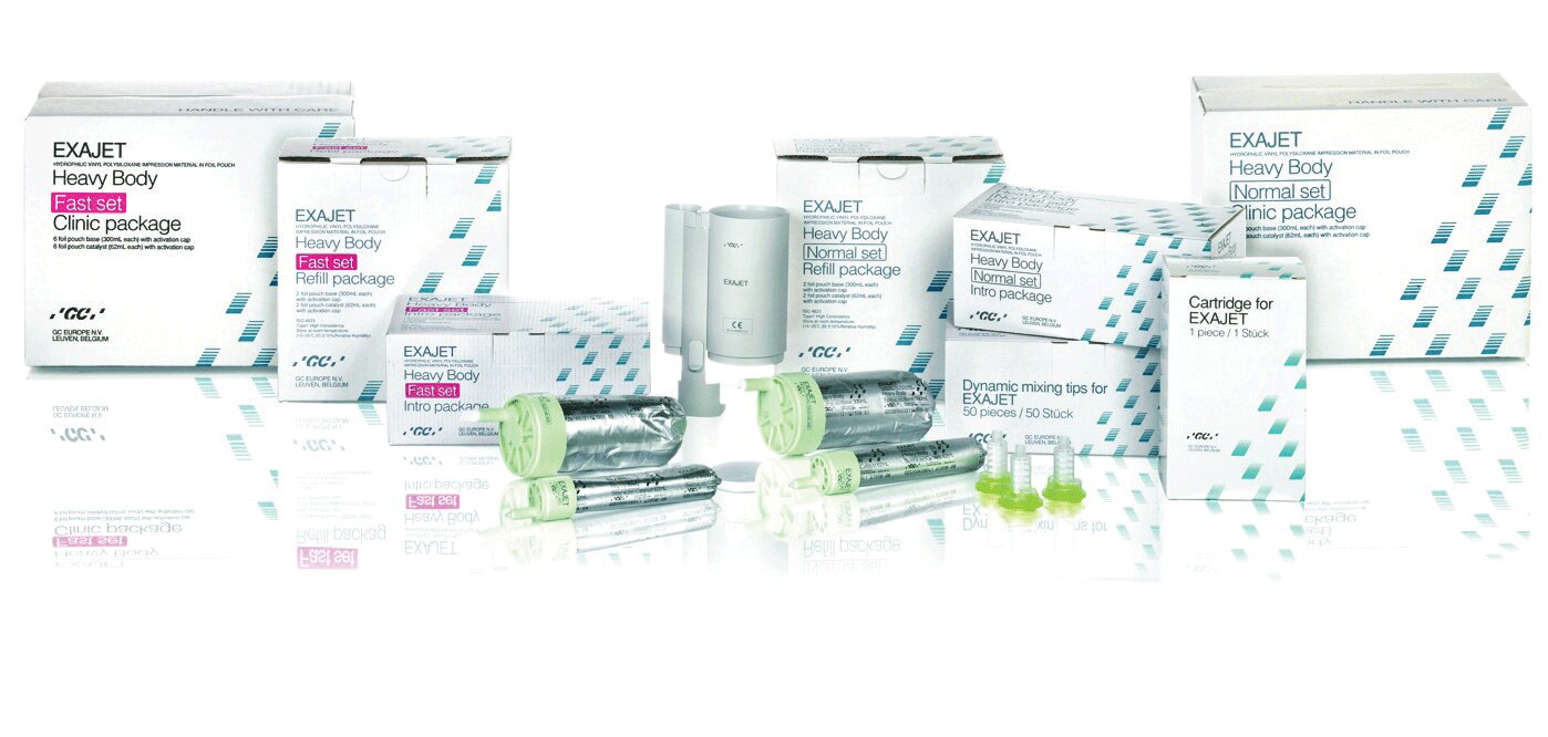 Exajet Impression Material Normal Set 370 mL Heavy Body Intro Package Ea thumbnail 10