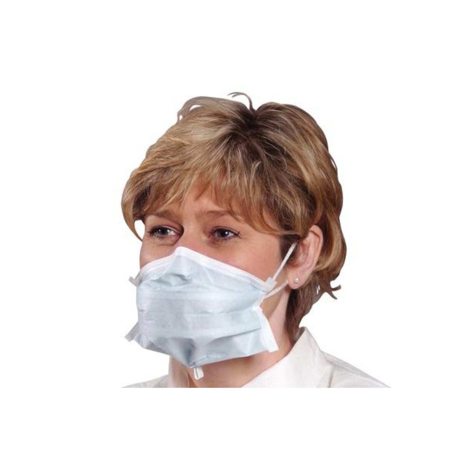 Critical Cover PFL Earloop Masks Blue 50/Bx thumbnail 8