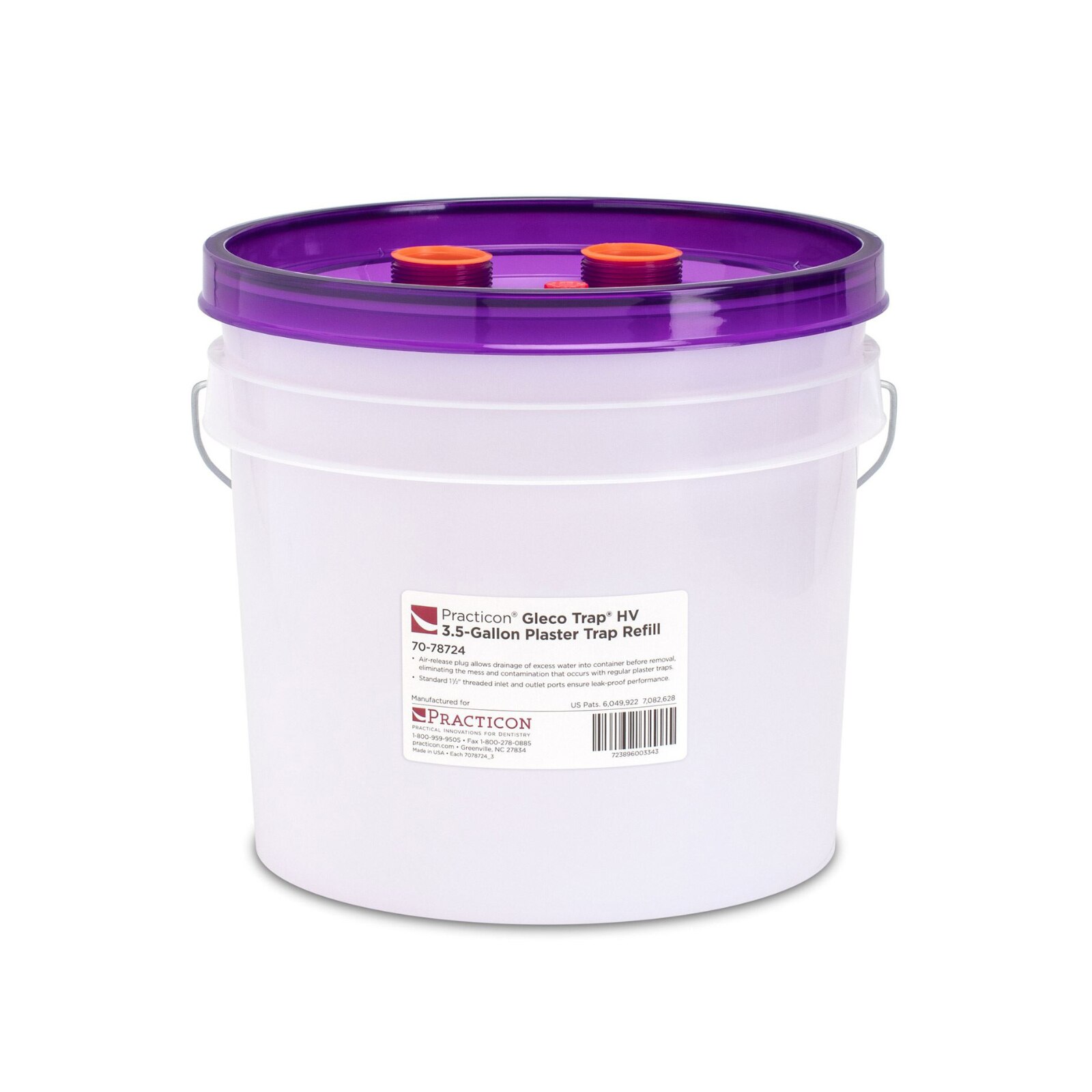 Gleco Trap Hv Refill 3.5 Gallon Container Only. Features A Newly Engineered Air Tight Lid, 7078724 product image