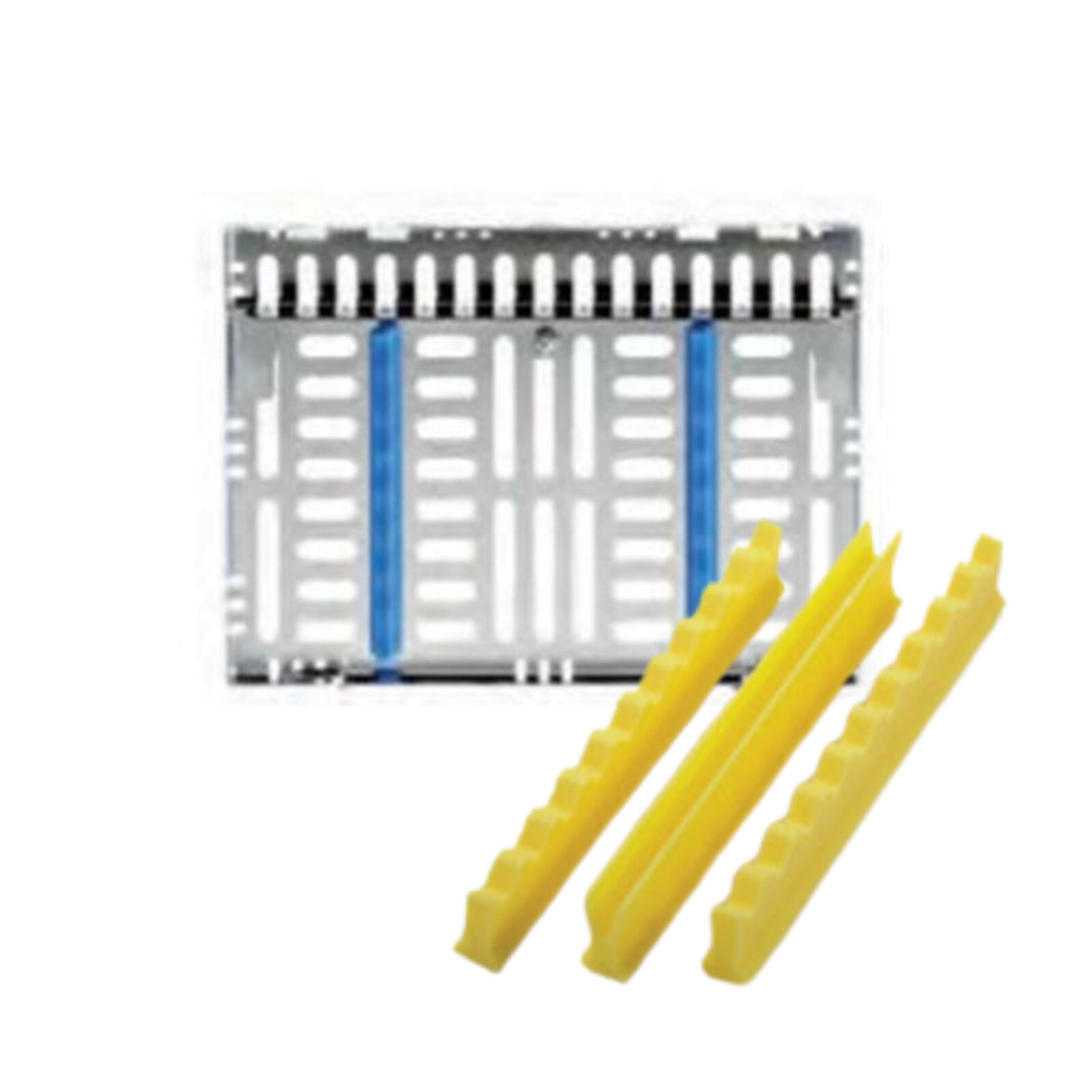 Sterilization Cassette Single Side Medium 8 Instruments w/Divider Yellow product image