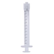 Luer Lock Syringe 1.2cc w/cap 100/Bx