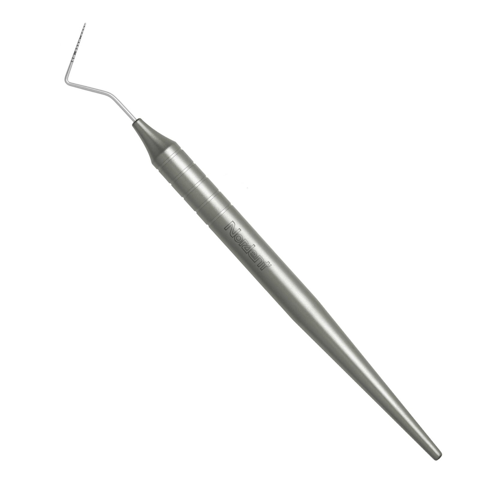 Nordent Periodontal Probe Size N12 Single End DuraLite Round U of NC Ea thumbnail 2