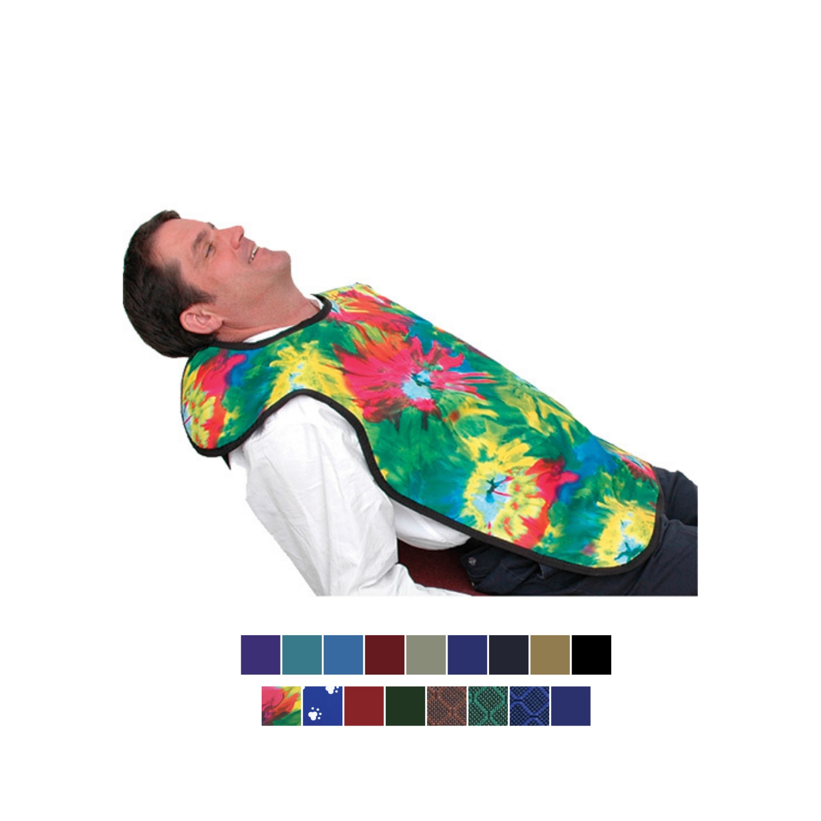 Lead-Free X-Ray Apron Adult w/o Collar Black product image