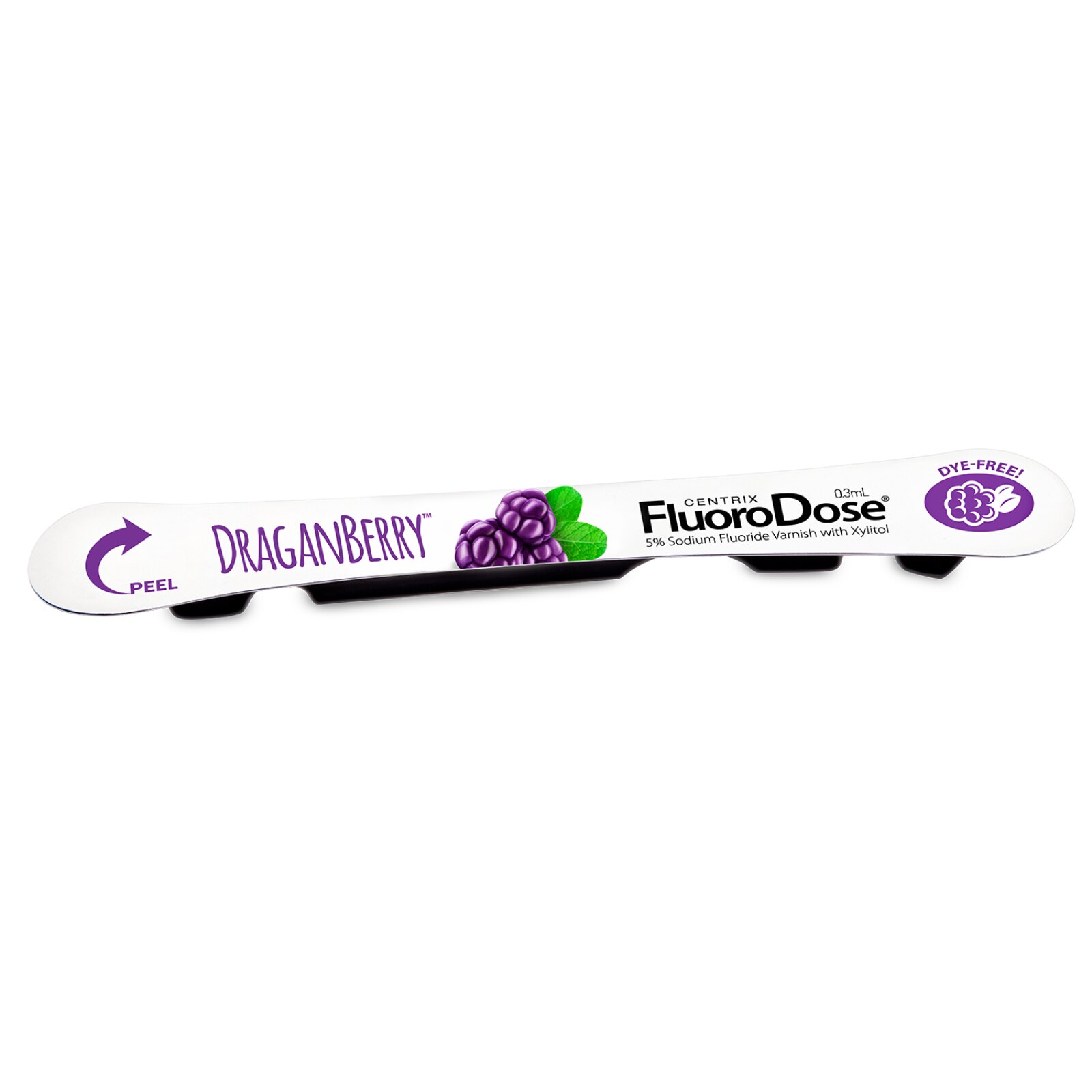 FluoroDose Varnish 5% Sodium Fluoride 0.3 mL DraganBerry 600/Pk thumbnail 4