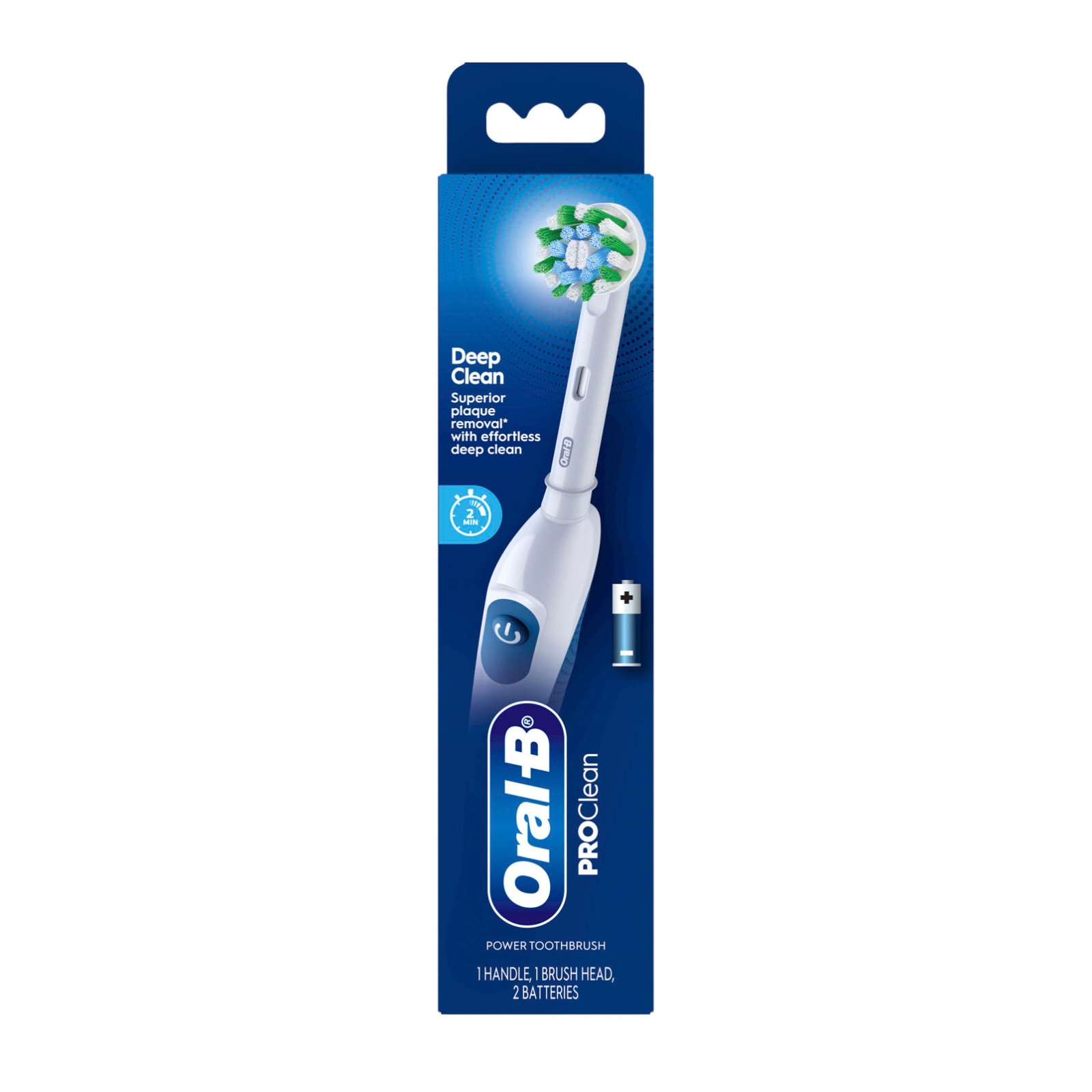 Oral-B Pro 100 Precision Clean Battery Power Toothbrush Ea product image