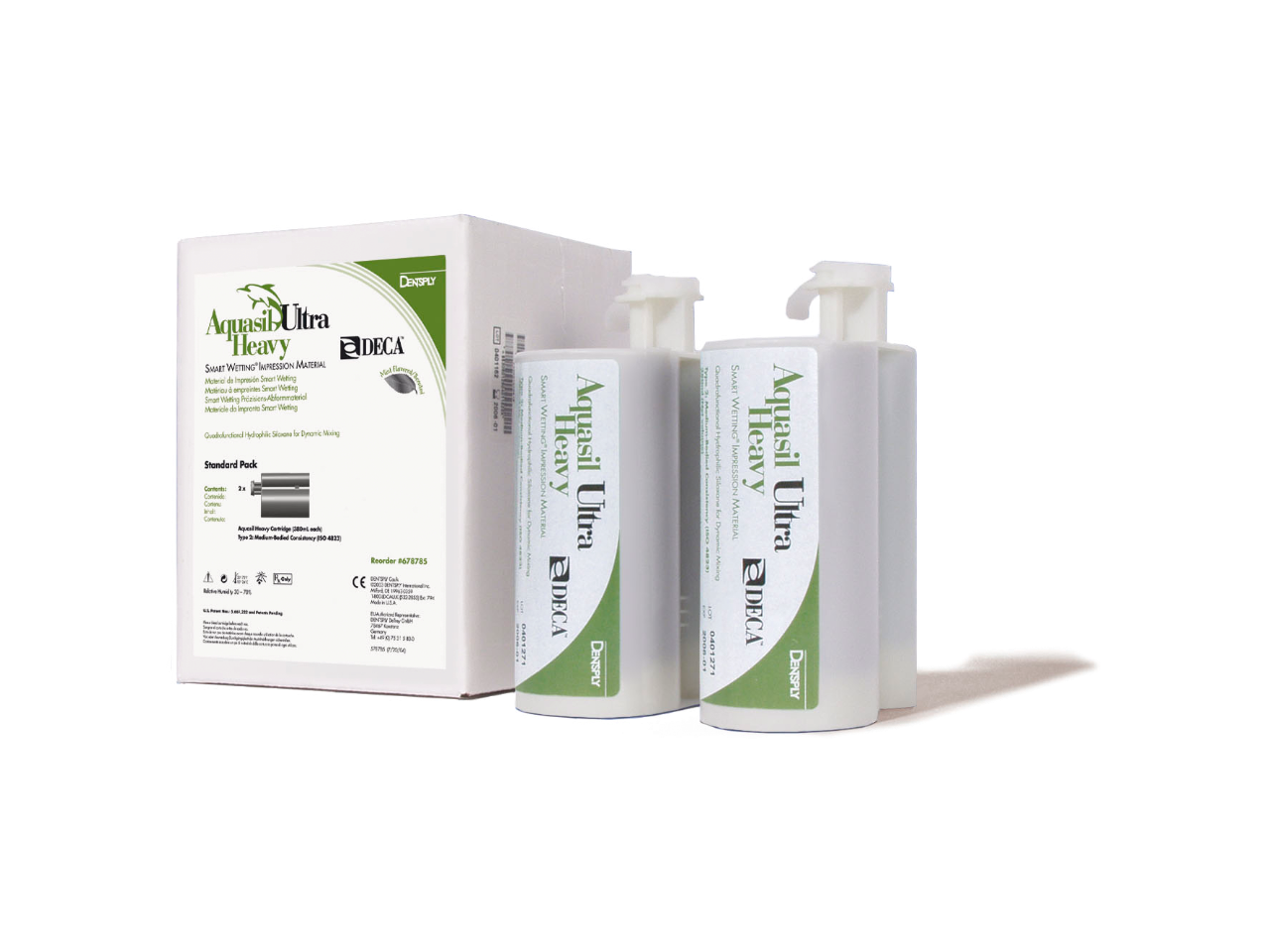 Aquasil Ultra DECA VPS Impression Material, Cartridge Refill, Heavy Body, Fast Set, 380 ml, 2/Pk, 678784 thumbnail 10