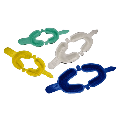 NUPRO Dual Arch Fluoride Trays Foam Medium White Disposable 50/Bg thumbnail 5