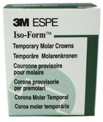 3M Iso-Form Temporary Molar Crowns, L61, Lower Left First Molar, 5 Crowns