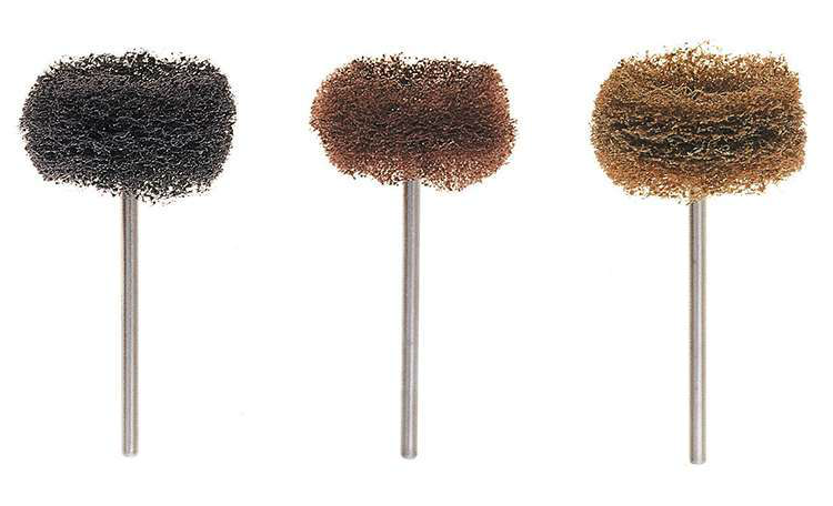 Hatho Scotch Brite Miniature Brushes, HP, Coarse, Light Brown, 12/Pk, 1670016 thumbnail 10