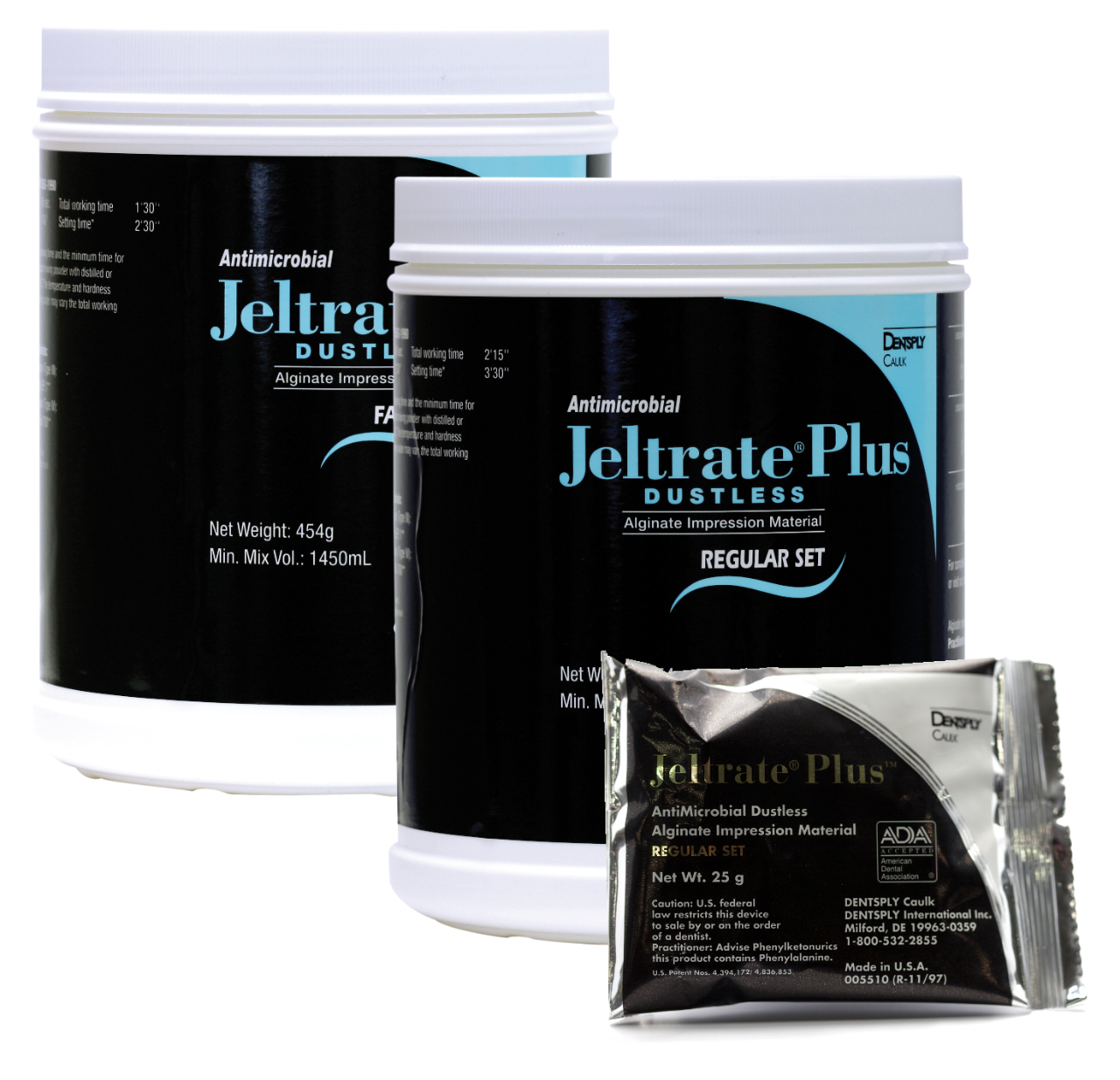 Jeltrate Plus Antimicrobial Alginate Impression Material, Dustless, Fast Set, Can, 22 lb, 1/Pk, 605603 thumbnail 6