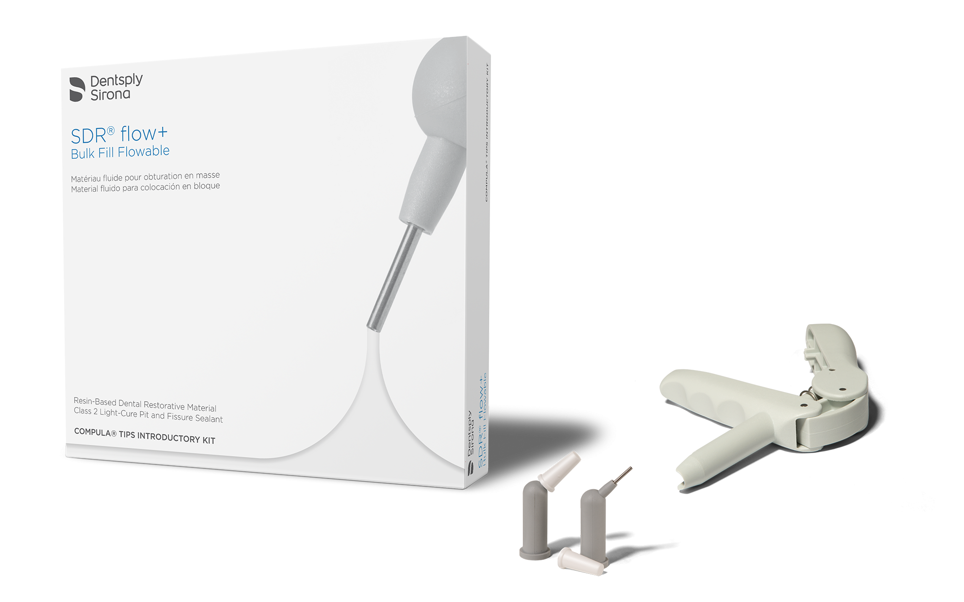 SureFil SDR Flow+ Resin Bulk Fill, Light-Cure, Compula Tips Intro Kit, 0.25 g, Universal, 61C100 thumbnail 9
