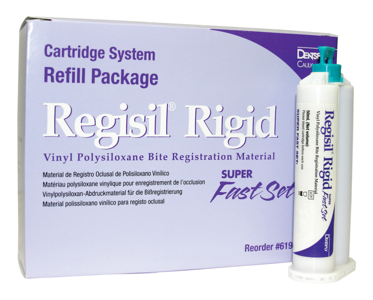 Regisil Rigid, Super Fast Set, 4-Pack Refill, 1/Pk, 619425 thumbnail 10