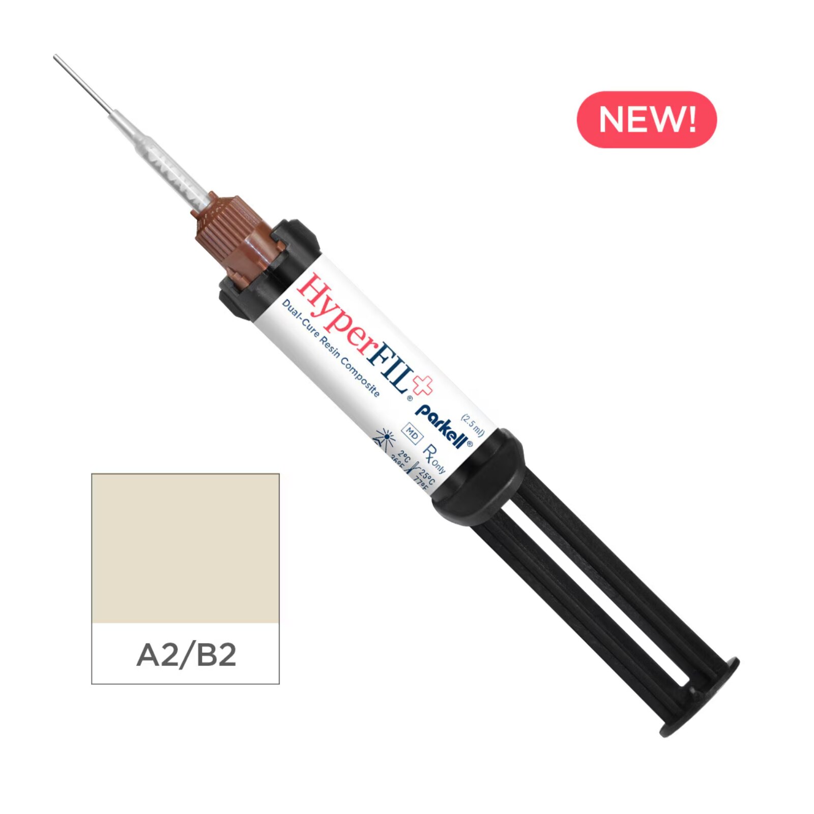 HyperFIL+ Bulk Fill Composite A2 / B2 Syringe Refill Ea product image