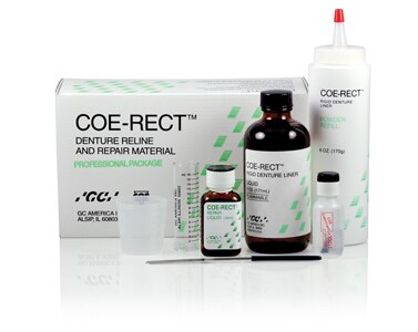 Coe-Rect Rigid Denture Liner Liquid Refill, 6 oz, 1/Pk thumbnail 2