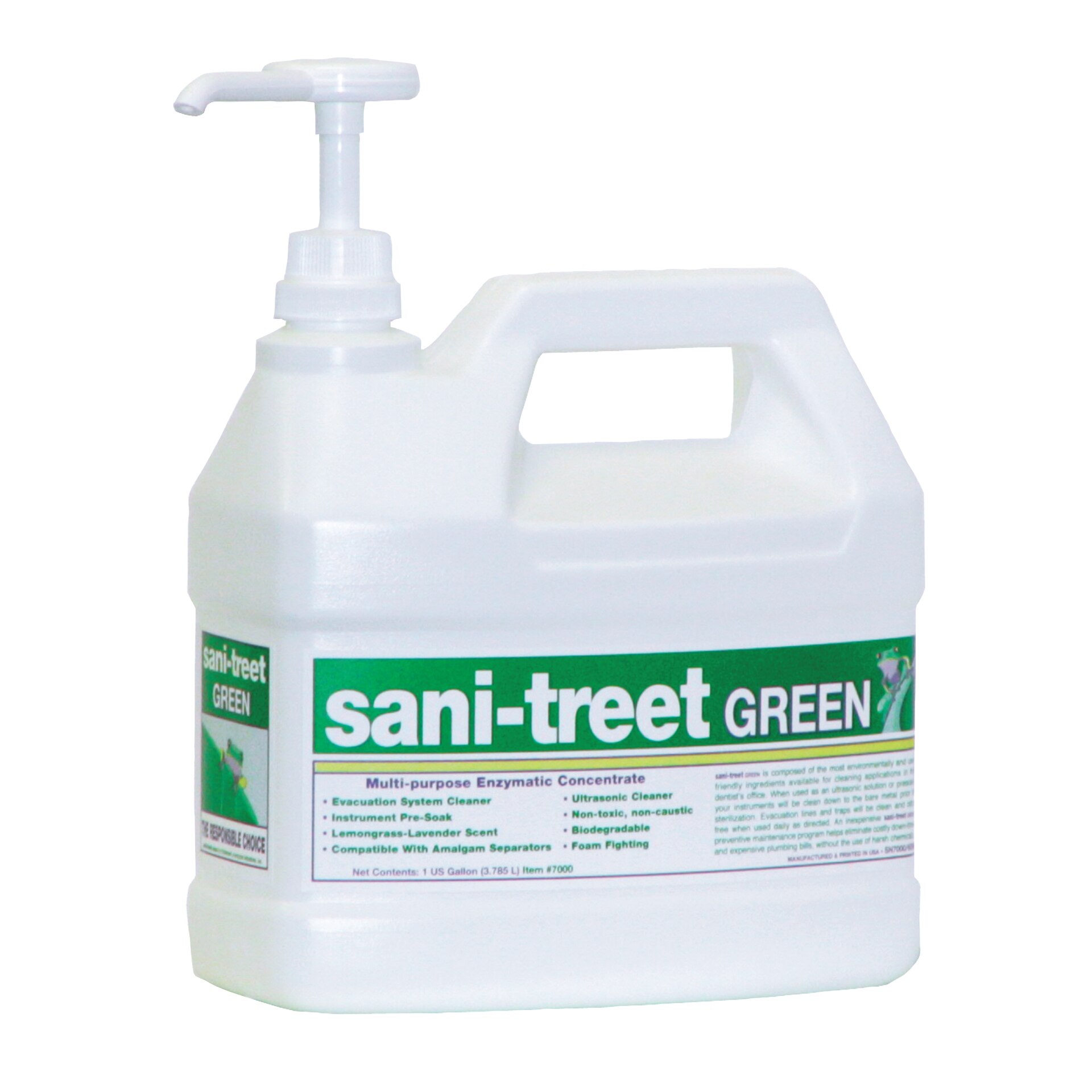 Sani-Treet Plus Multipurpose Enzyme Concentrate Cleaner, 1 Gal, Lemongrass/Lavender, 1/Pk thumbnail 9