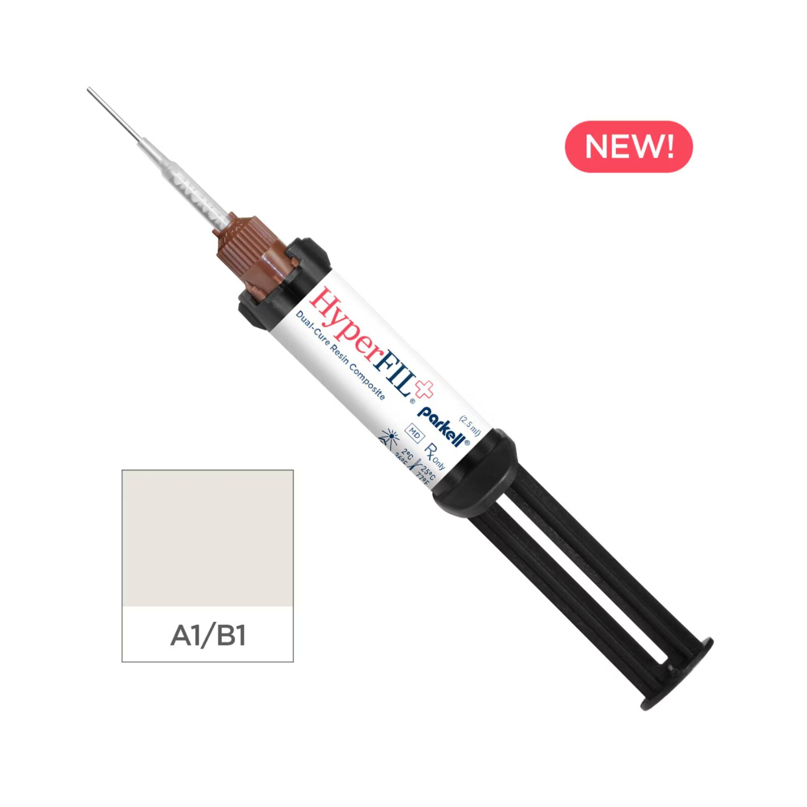 HyperFIL+ Bulk Fill Composite A1/B1 Syringe Refill Ea product image