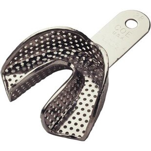 COE Nickel-plated Perforated Pedodontic Impression Trays, Lower # 28, Pedo/Ortho, 1/Pk thumbnail 9