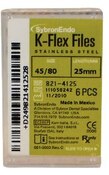 K-Flex Files 25mm #45-80 6/Bx