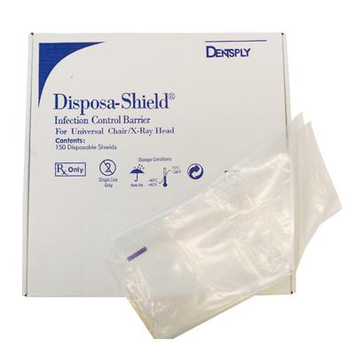 Disposa-Shield Chair Back/X-Ray Head Cover, Clear, 150/Pk, A880105 thumbnail 3