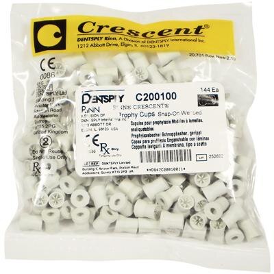 Crescent Disposable Prophy Cup, Right Angle, Webbed, 144/Pk, C200030 thumbnail 10