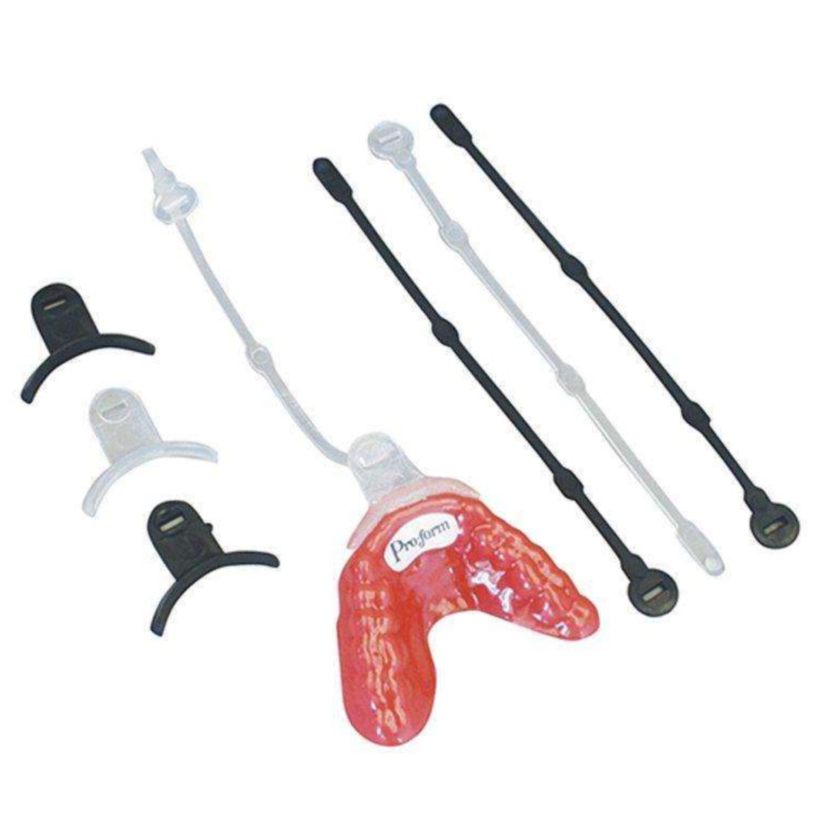 Pro-Form Mouthguard Straps, Black, 12/Pk, 9597340 product image