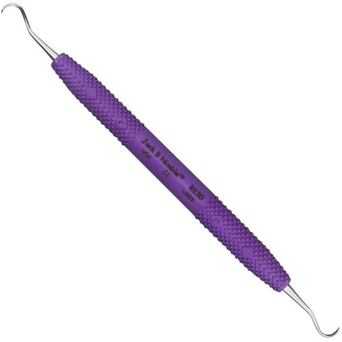 Cruise Line Sickle Scaler, Double-Ended, Jack B. Nimble, Anterior, Purple, 1/Pk, R130 thumbnail 10