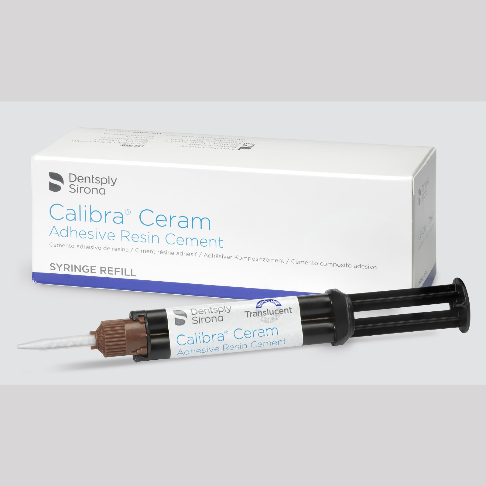 Calibra Ceram Cement, Syringe Refill, 4.5 g, Light, 1/Pk thumbnail 6