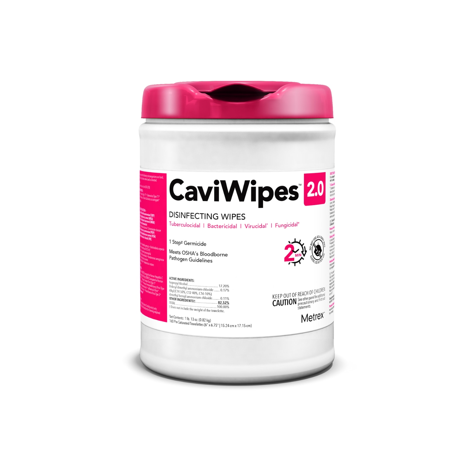CaviWipes 2.0 Towelettes Disinfect Large 160/Cn thumbnail 9
