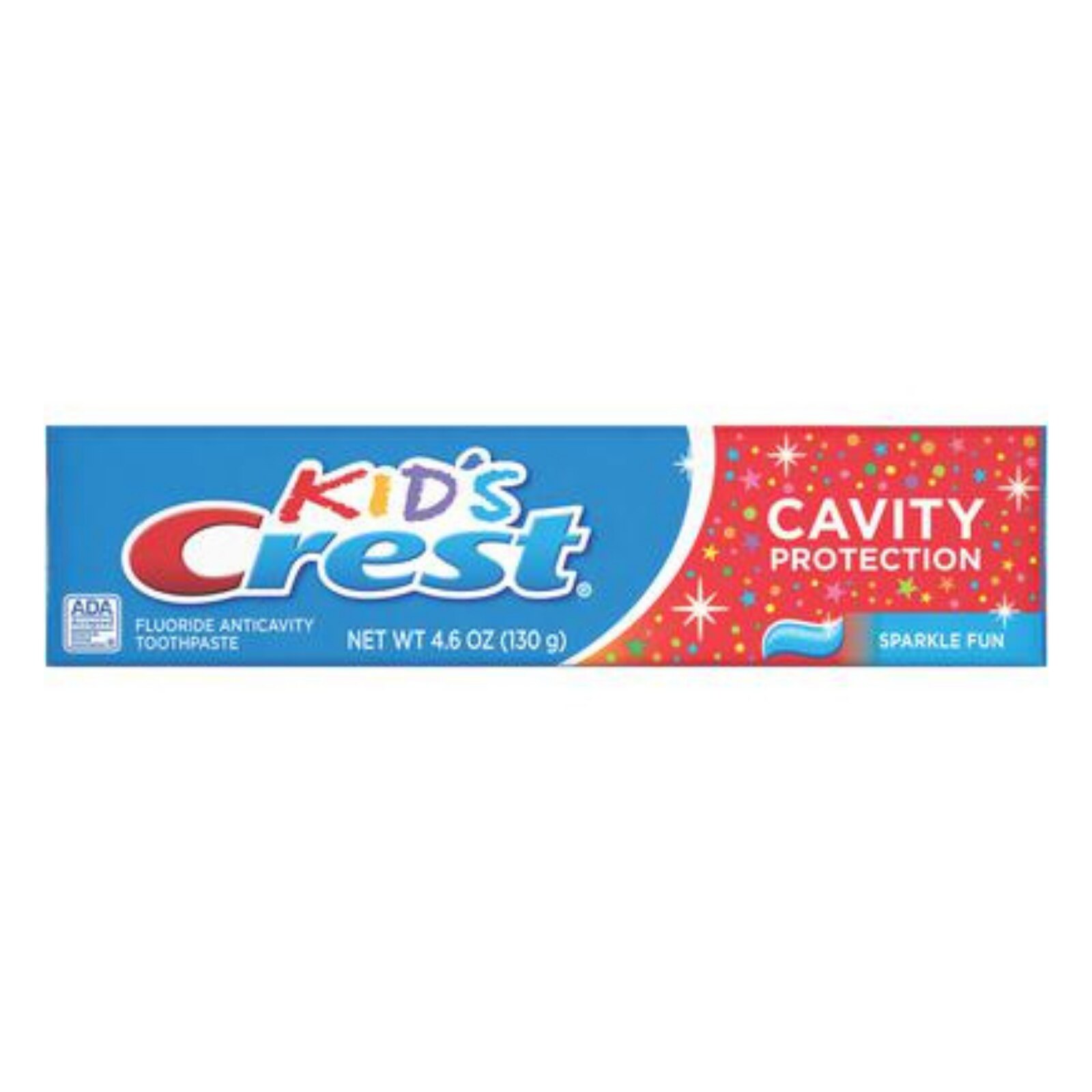 P&G - Crest Kids 2+ Cavity Protection Toothpaste, Sparkle Fun flavor, 4.6 oz tube, 24/cs (Old #s 80297321, 80293022) thumbnail 3