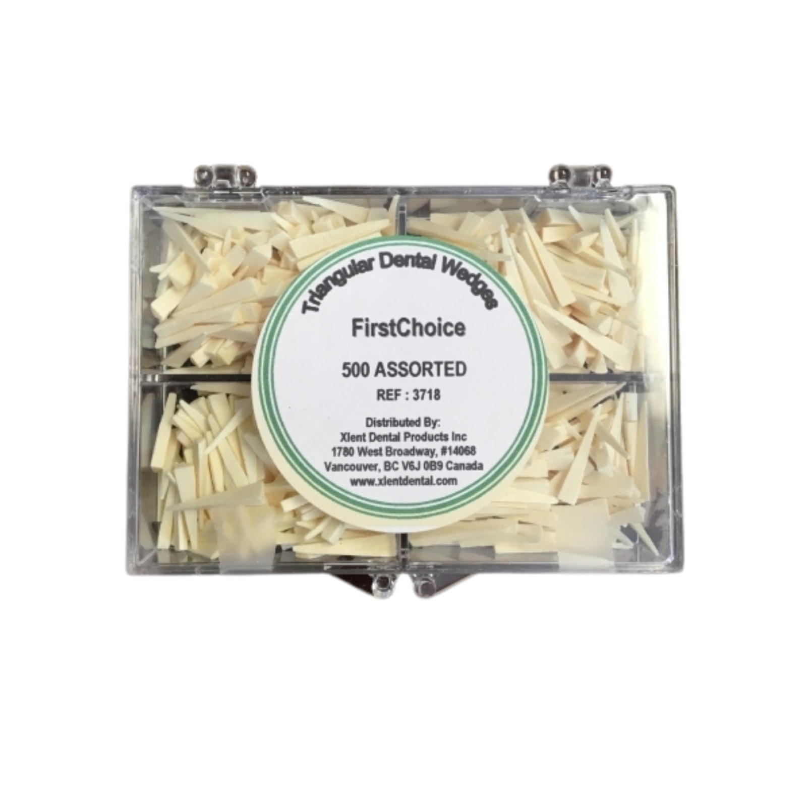 Wood Wedges, Triangular Assorted, 500/Box - Wood Wedges, Triangular Assorted, 500/Box - Image 1