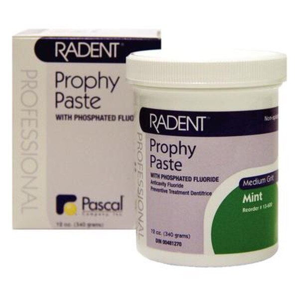 Radent Prophy Paste Coarse Mint 200/Pk DC Dental
