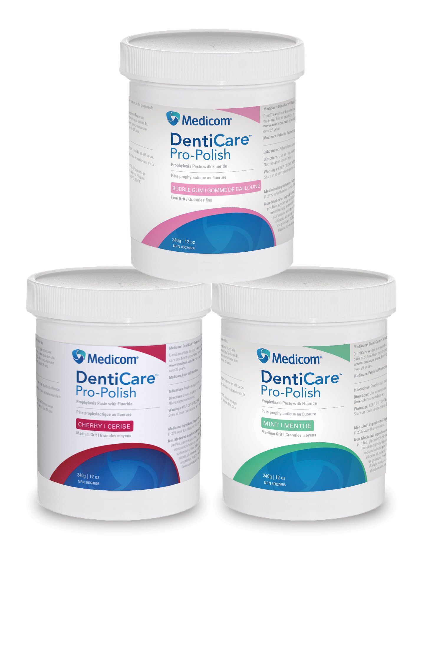 DentiCare Pro-Polish Prophy Paste Jars Mint Coarse product image