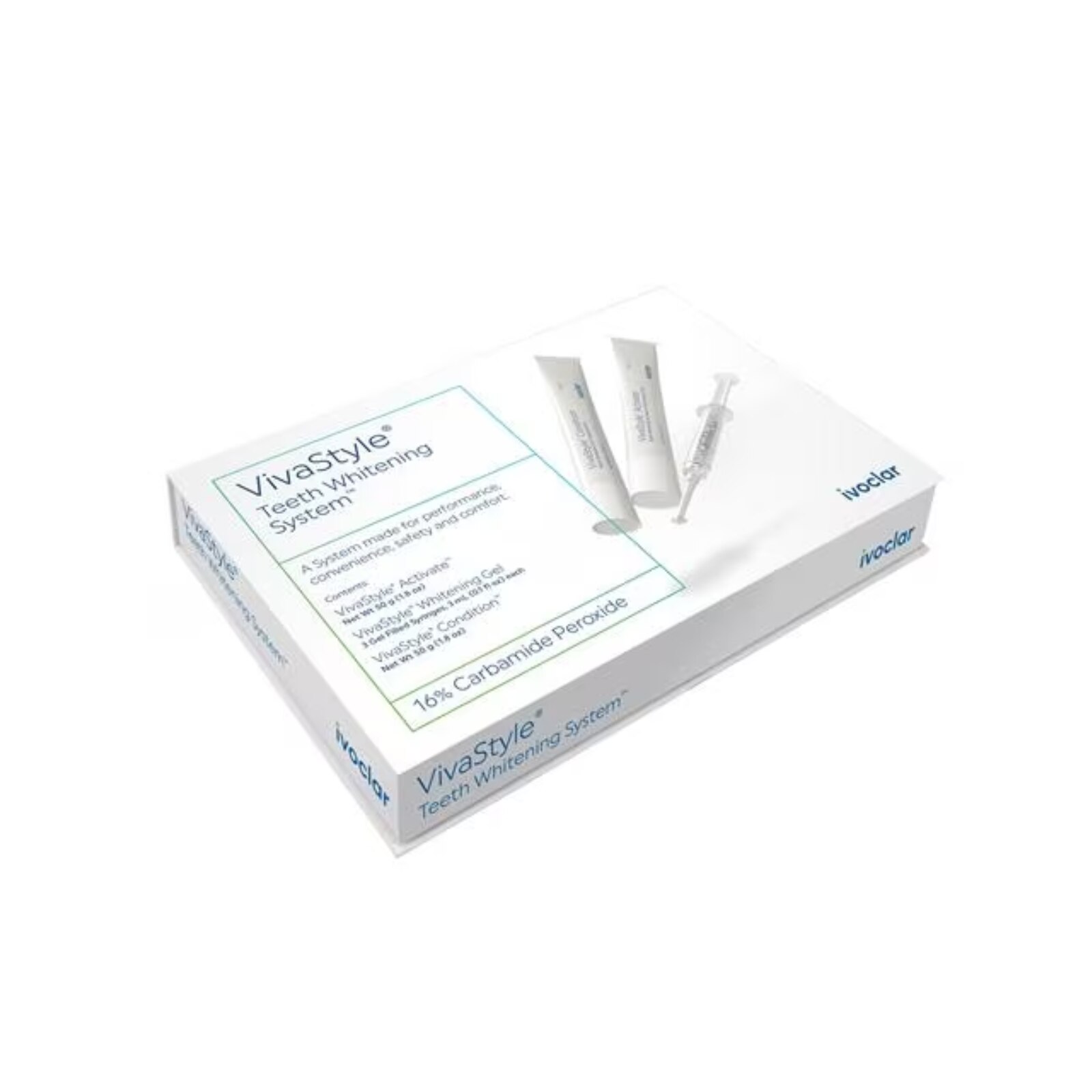 VivaStyle At Home Whitening System Kit 16% Carbamide Peroxide 3/Pk thumbnail 10