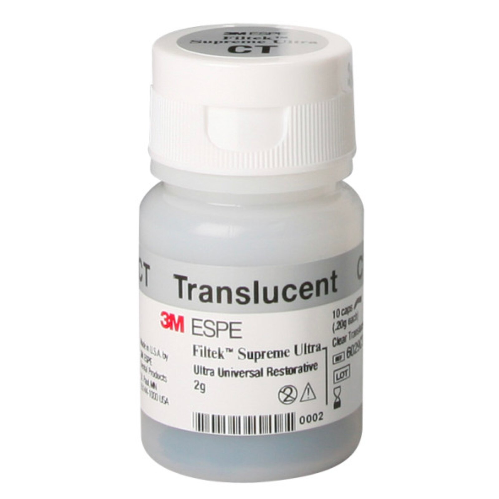 Filtek Supreme Ultra, Capsule Refill, 0.2 g, Clear Translucent, 10/Pk thumbnail 10