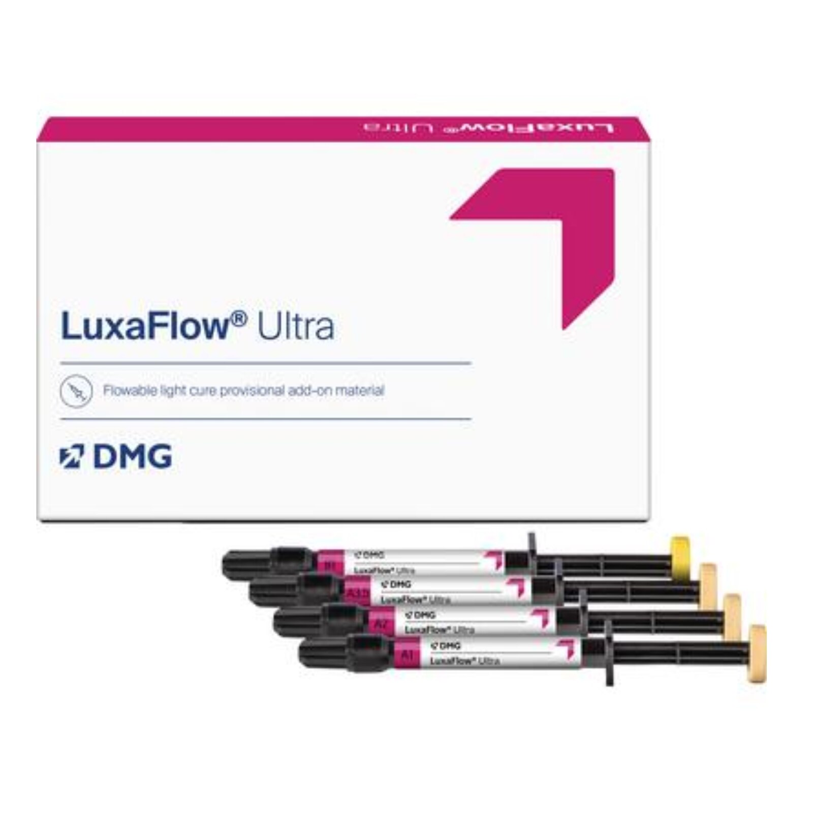 LuxaFlow Provisional Add-On Material, Intro Kit, 1.5 g, 4/Pk, 224000 thumbnail 6