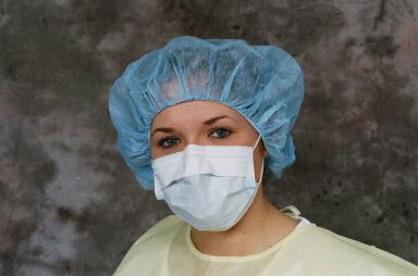 Ultra 3-in-1™ Procedural Pink Pleated Ear Loop Face Mask ASTM Filtration Level 3 Box of 50 product image