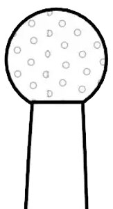 Two Striper Diamond Burs, FG, Round, 135, 2.6 mm, Coarse, Green, 5/Pk, 2015007 thumbnail 10