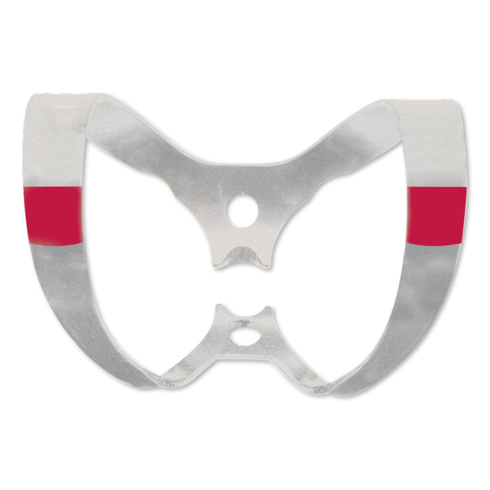 Hygenic Fiesta, Rubber Dam Clamp Wingless, # W9, Anterior, Red, 1/Pk, H02800 thumbnail 2