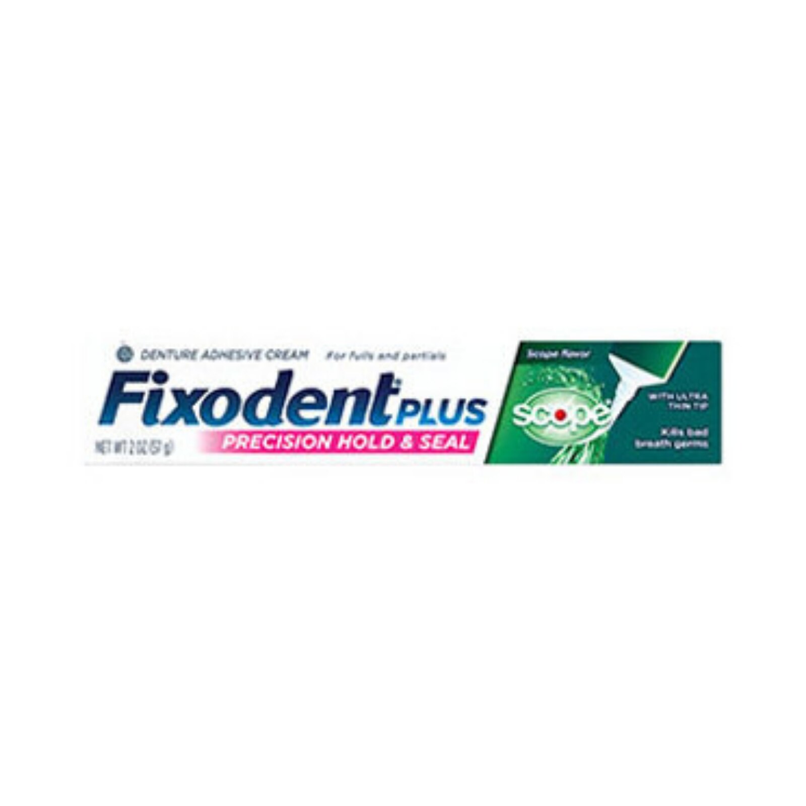 Fixodent Plus Scope Denture Adhesive 2oz Tube 24/Case, 80754404 product image