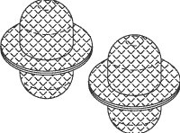 Fill/Vent Mesh Chamber Filter (Stainless Steel) 2/Pk - Fill/Vent Mesh Chamber Filter (Stainless Steel) 2/Pk - Image 1