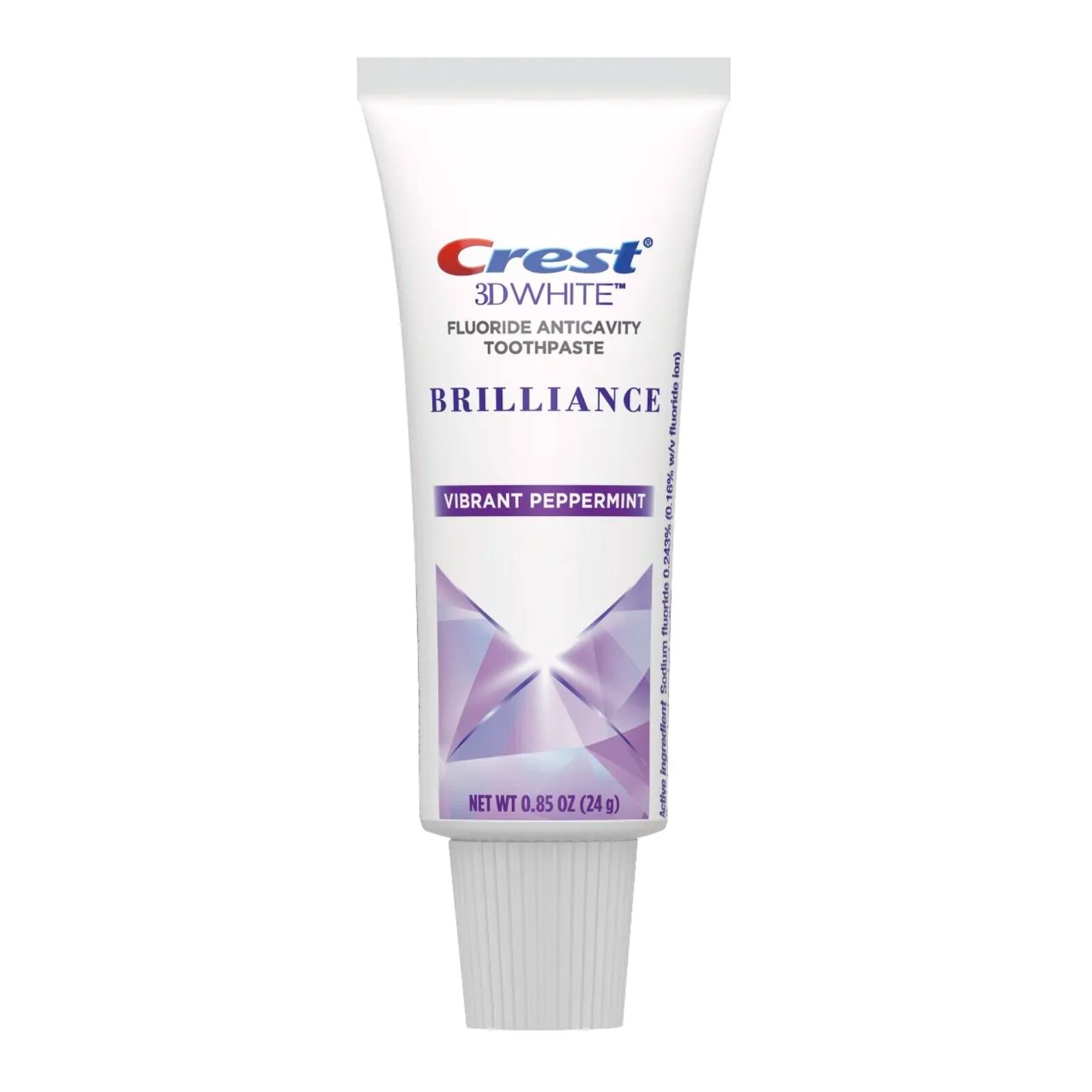 Crest 3D White Brilliance Toothpaste Peppermint .85oz 72/Cs product image