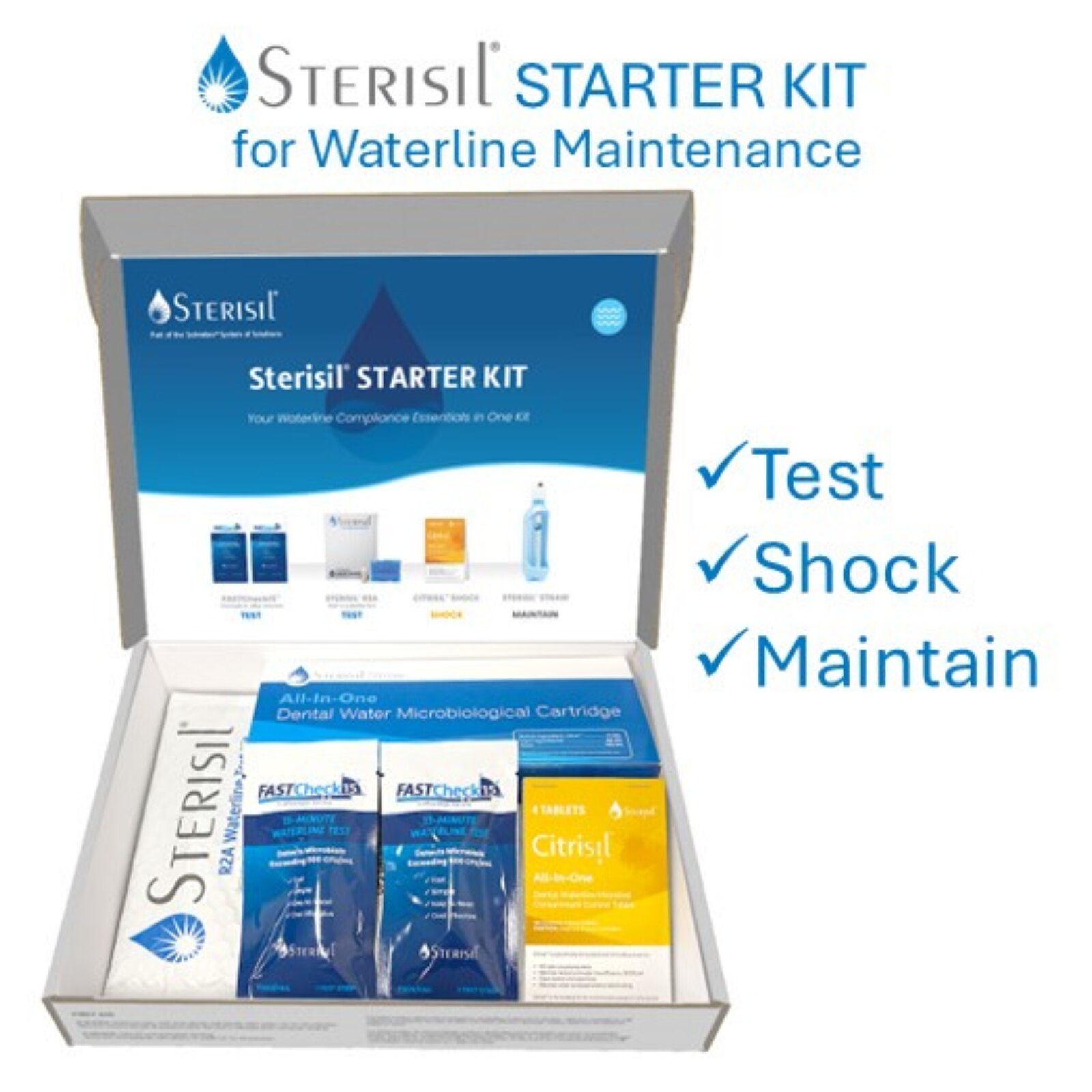Sterisil® Starter Kit for Waterline Compliance for use with Municipal Water thumbnail 4