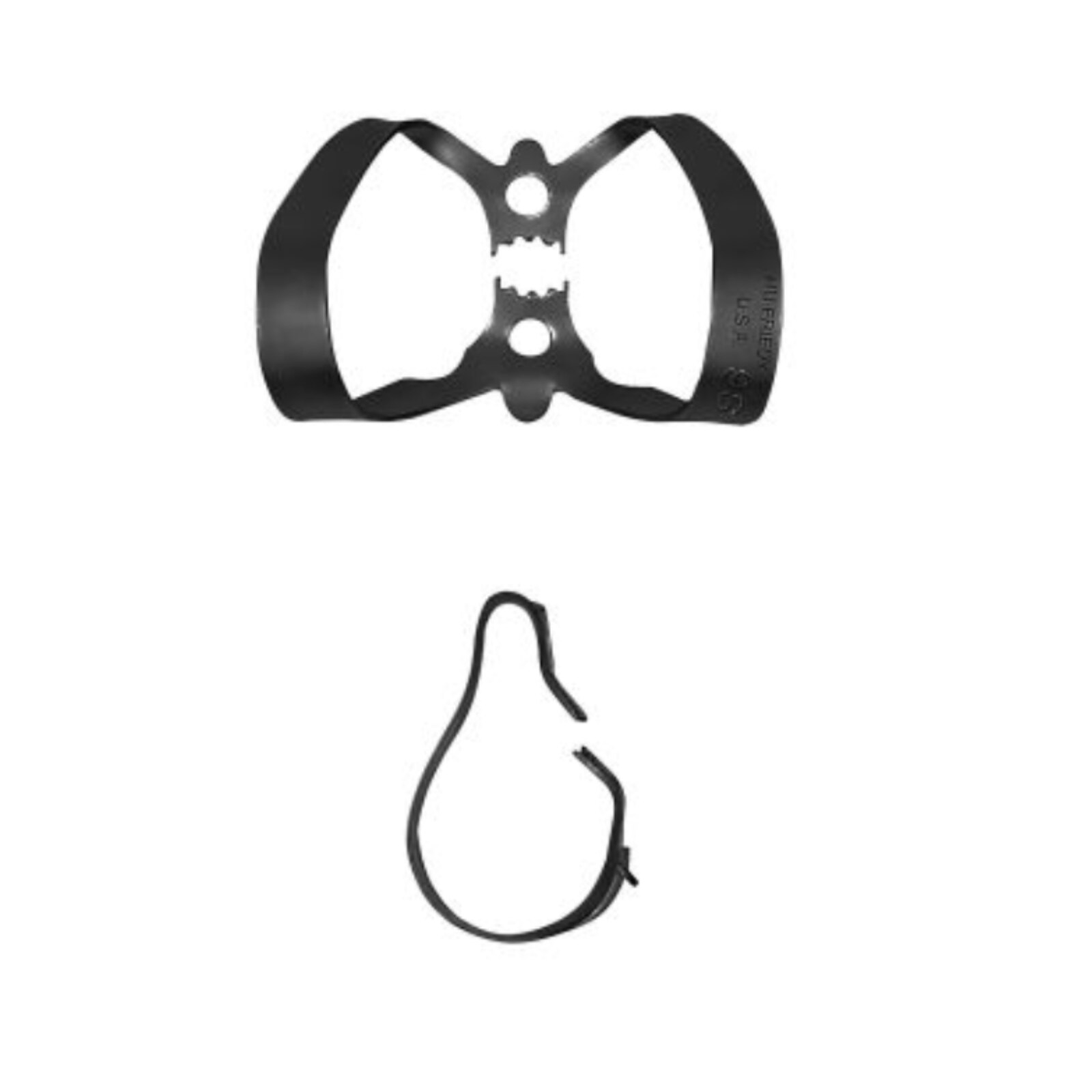 Hu-Friedy Black Line Rubber Dam Clamp Winged Size 9S Ea thumbnail 6